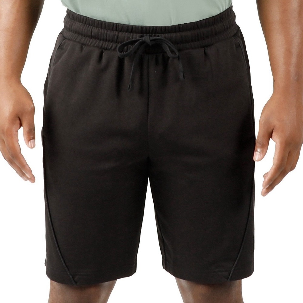 PUMA Mens Athletic Shorts Black 9 Inch Inseam Cotton Blend Size Small NWT